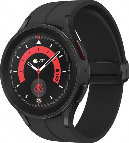 Samsung Galaxy Watch5 Pro - Smartwatch - 45 mm - Black - Bol