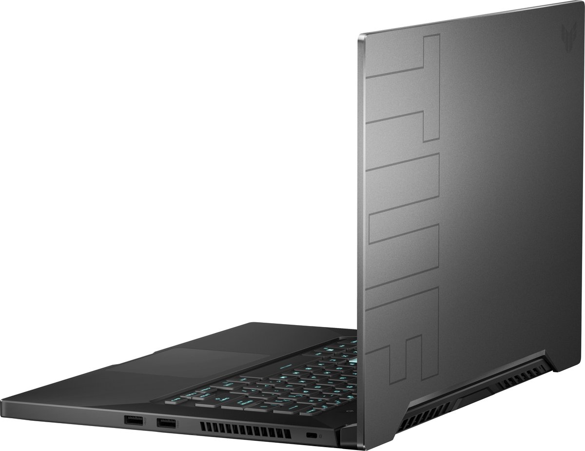 ASUS TUF Dash F15 FX516PC-HN004T-BE Intel® Core™ i7 i7-11370H Laptop 39,6 cm (15.6") Full HD 16 GB DDR4-SDRAM 512 GB SSD NVIDIA GeForce RTX 3050 Wi-Fi 6 (802.11ax) Windows 10 Home Zwart, Grijs