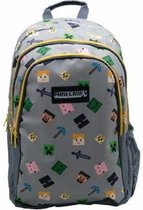 Minecraft Rugzak - Backpack met 3 compartments - Rugtas -