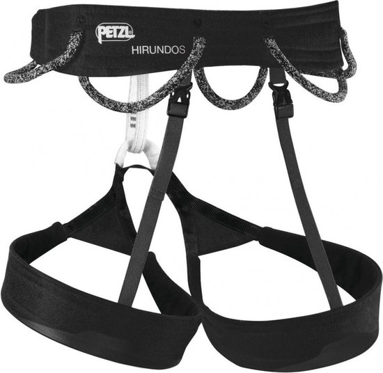 Foto: Petzl hirundos comfortabele klimgordel met fuseframe technologie zwart s