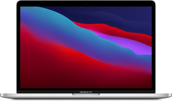 Apple MacBook Pro Apple M M1 Laptop 33,8 cm (13.3") 8 GB 256 GB SSD Wi-Fi 6 (802.11ax) macOS Big Sur Zilver