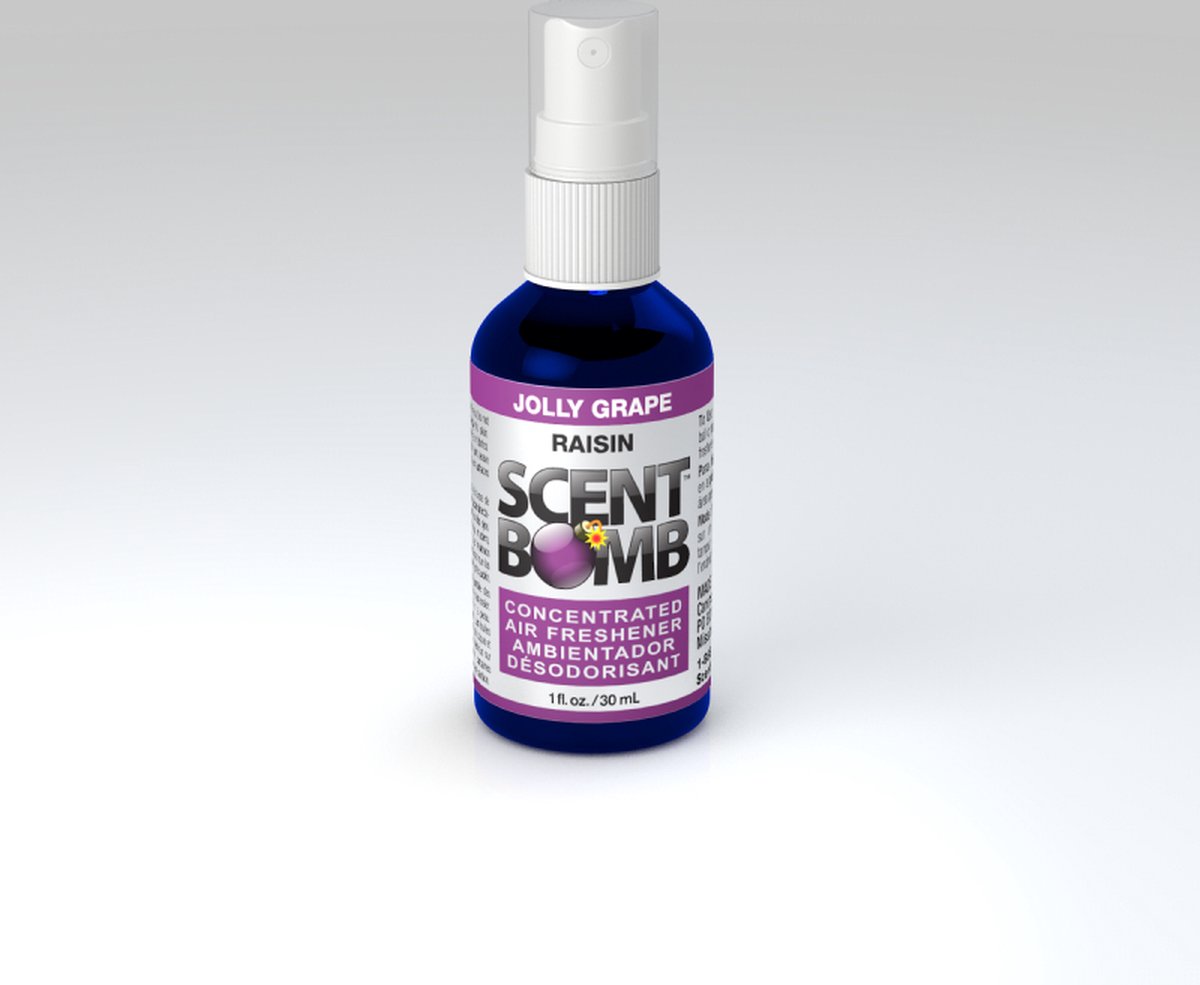 Scent Bomb - Spray - Luchtverfrisser - Jolly Grape (Druiven)
