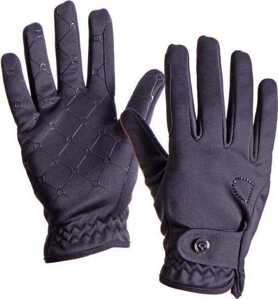 Gants d'équitation hiver QHP Bern - taille XL - noir