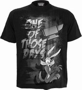 Spiral Looney Tunes Heren Tshirt -XXL- COYOTE - THOSE DAYS Zwart