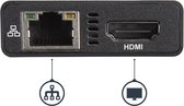 StarTech.com Adaptateur multiport USB-C avec 4K HDMI 2x ports USB-A 60W PD noir