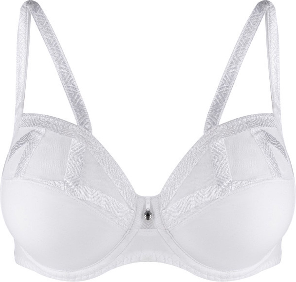 Louisa Bracq Serie Beugel BH Wit - Wit