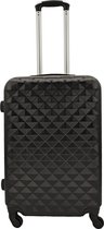 SB Travelbags 'Expandable' bagage koffer 65cm- Zwart