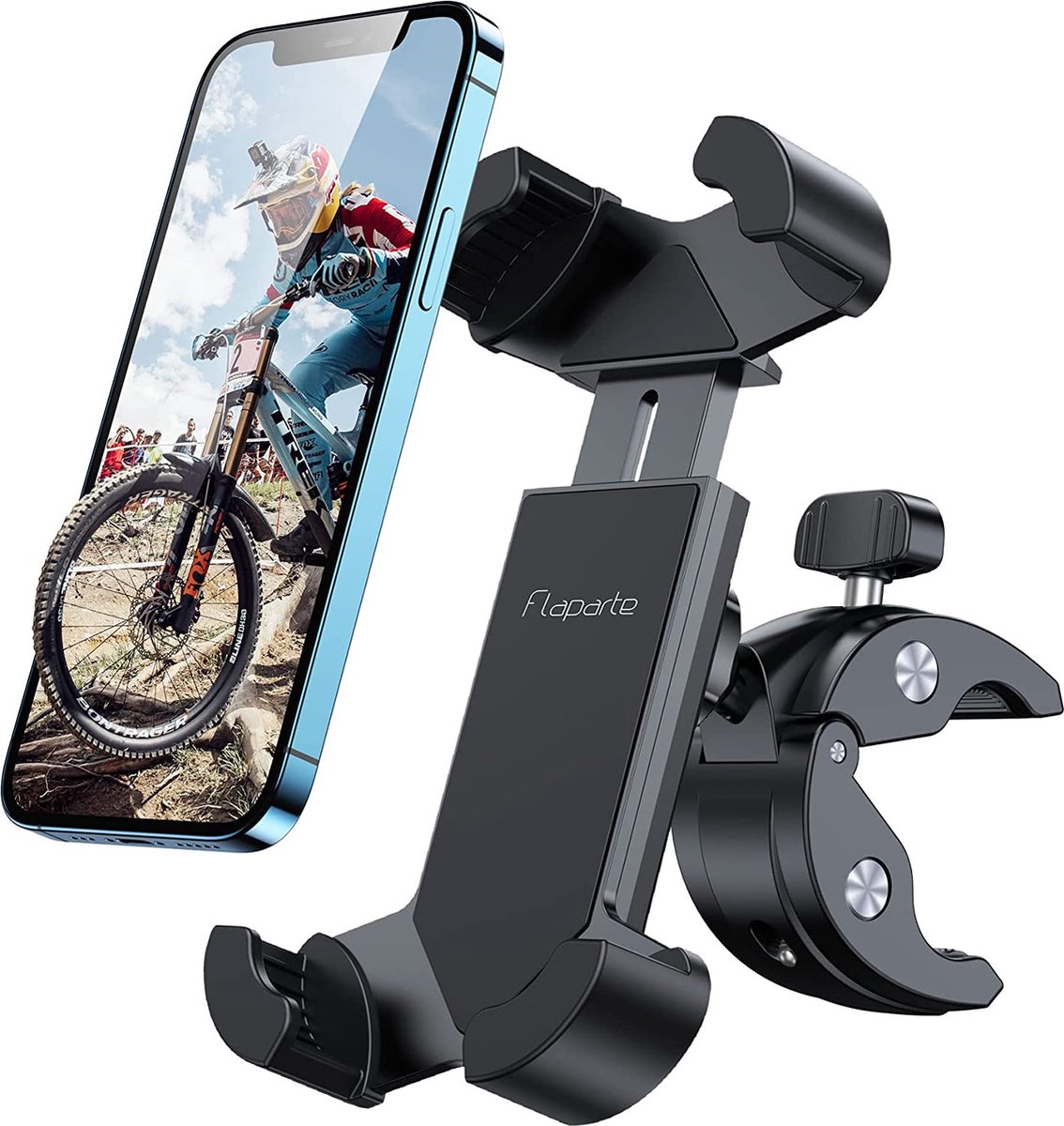 Universele Telefoonhouder Fiets - Scooter en Motor - Hoogste kwaliteit - Duurzaam