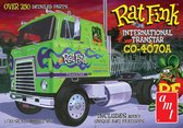 1:25 AMT 1291 International Transtar CO-4070A RAT FINK Truck Plastic Modelbouwpakket