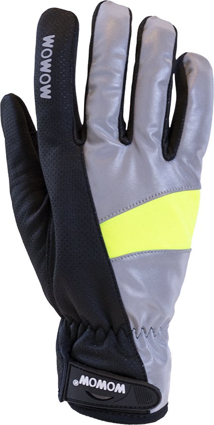 Gants de vélo 2.0 Gloves de vélo coupe-vent WOWOW - Full Reflective M (taille 9)