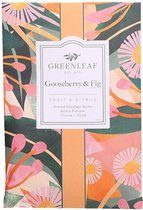 Greenleaf geurzakje Gooseberry & Fig 4 stuks