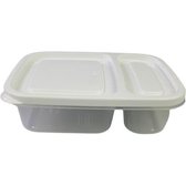 Food Box Smart THEO - Plastic - Wit - Set van 2