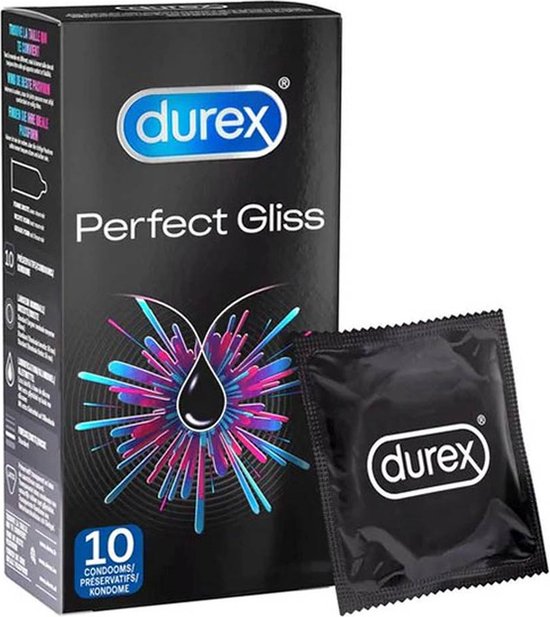 Durex Anaal Condooms Perfect Gliss - 10 stuks