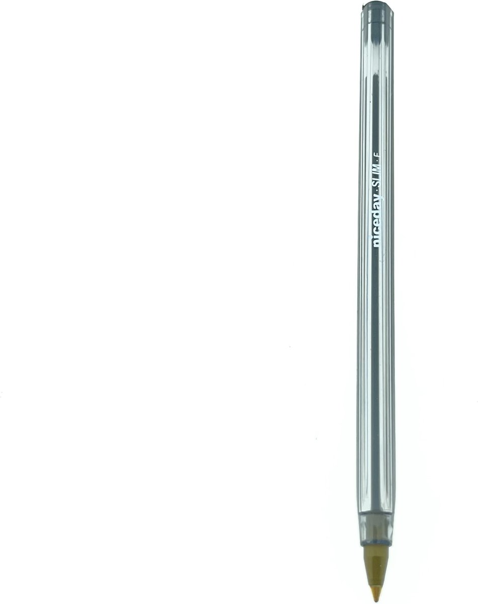 Niceday - Balpennen - Slim - 0.4 mm - Zwart - 20 stuks