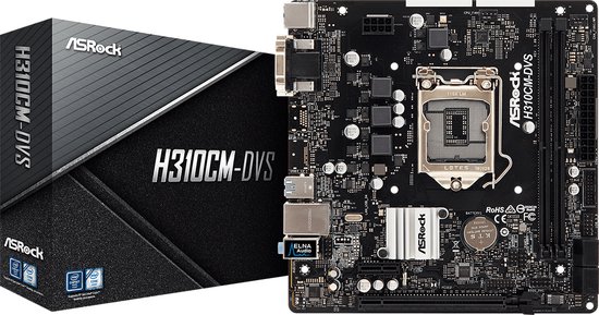 Foto: Mb intel 1151 asrock h310cm dvs cl