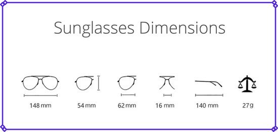 ASTRADAVI Zonnebril - Classic Vintage Sunglasses UV400 - Zwart Frame & Lenzen van Astra — afbeelding 3