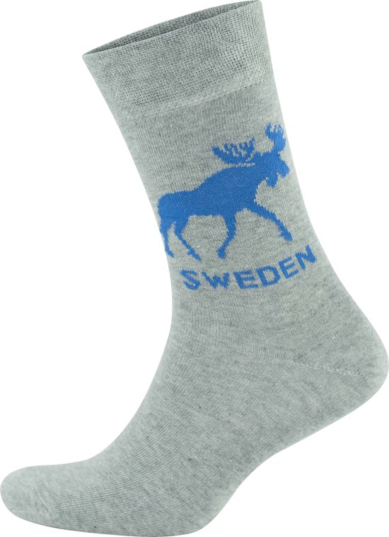 GoWith - chaussettes en coton - chaussettes au design suédois - 5 paires - cadeaux amusants - chaussettes amusantes - chaussettes pour la maison - chaussettes chaudes - chaussettes pour femmes - chaussettes pour hommes - taille 39-42