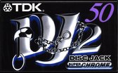 TDK DJ2 50EA Audio cassettebandje 50 minuten (2x25) type Chrome - Vintage 1997