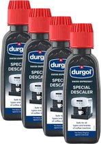 Durgol Swiss Espresso - Koffiemachineontkalker - 4 keer 125 ml - vloeibare ontkalker