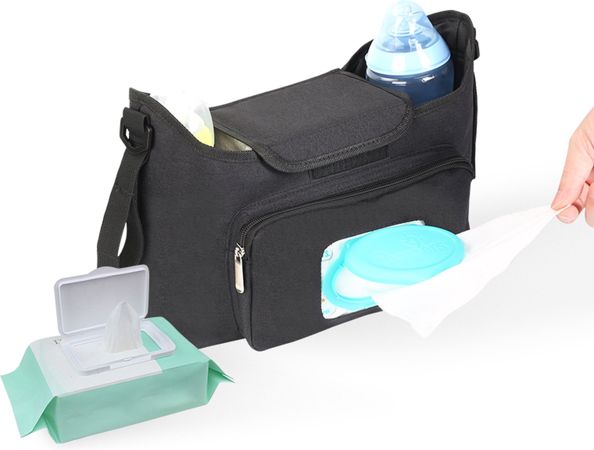 Achilles Kinderwagen organizer | Buggy tas Organizer - Wandelwagen organizer - luiertas – foto 5