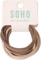 Nœuds pour cheveux SOHO Alena - Mix beige