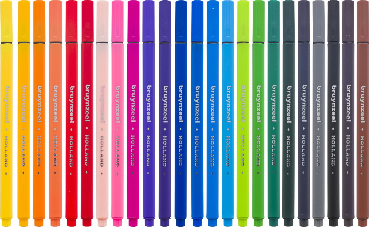 Bruynzeel Fineliner set 24 kleuren — afbeelding 2