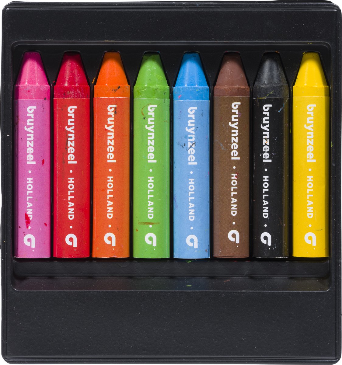 Bruynzeel Kids waskrijt set 8 — afbeelding 2