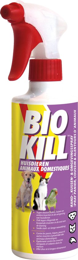BSI - Bio Kill Micro-Fast huisdieren - Breedwerkend Insecticide tegen teken,...