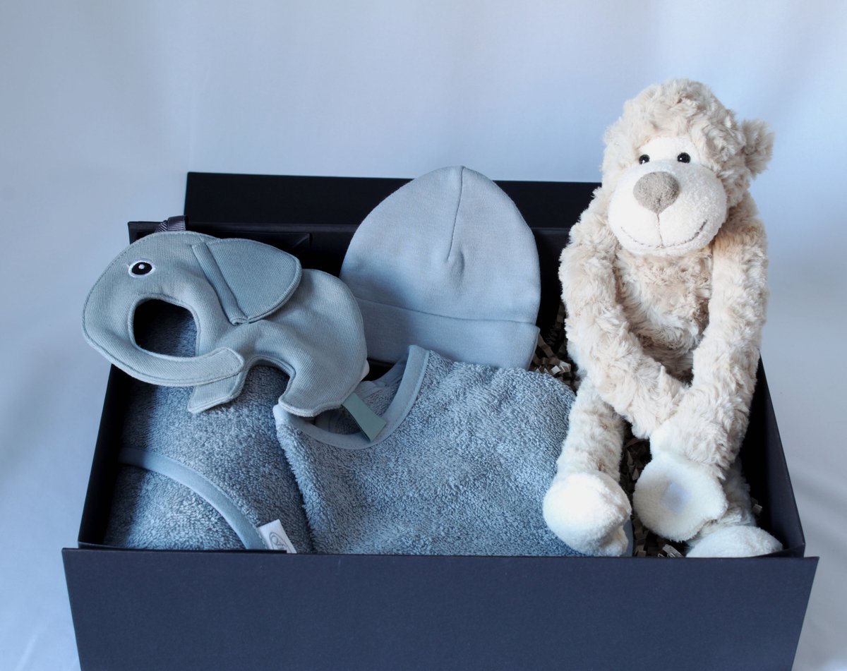 Goedkoopste Giftbox How Lovely - cadeau baby - kraamcadeau - cadeau zwangerschap - cadeau jongen/meisje - kraammand