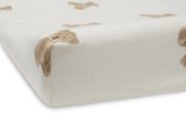Jollein Aankleedkussenhoes Jersey 50x70cm - Teddy Bear
