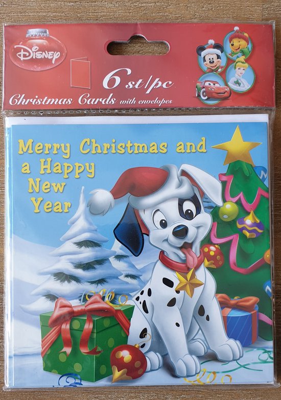 Kerstkaarten Disney 101 dalmatiers bol.