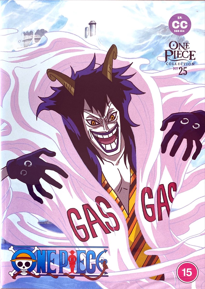 アニメ ONE PIECE DVD Collection Onepiece Collection 25 - DVD met episodes 588-614 - ZONDER NL