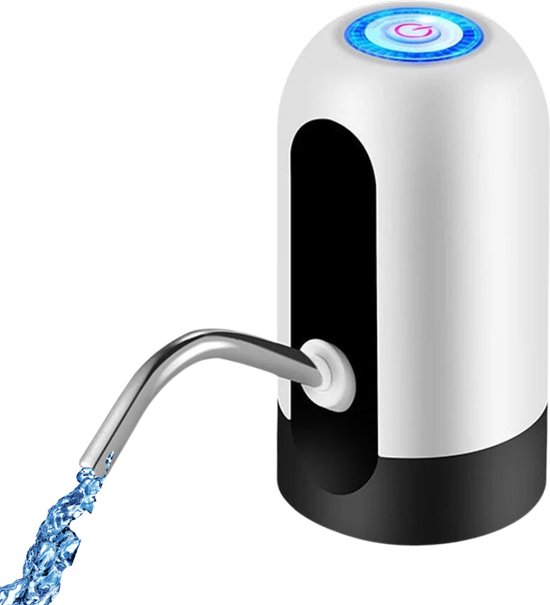 Distributeur d'eau Nivard - Distributeur d'eau automatique - Distributeur d'eau avec robinet - Robinet d'eau - Pompe à eau - Rechargeable par USB - Distributeur électrique