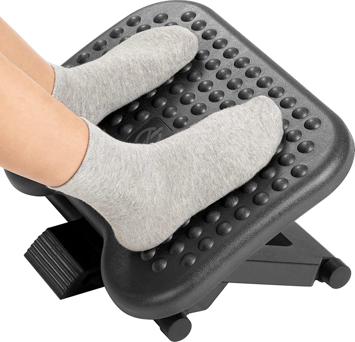 Voetensteun - Bureau - Ergonomisch - Wasbaar - Zwart