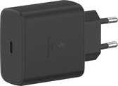 USB Stekker - Geschikt voor: USB-C oplader - Fast Charging Snellader - Oplader Geschikt voor: iPhone en Samsung – Zwart