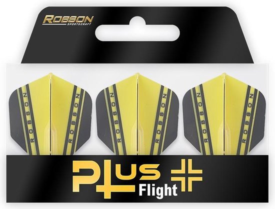 Robson Standaard V Dartflights - Geel van Robson — afbeelding 2