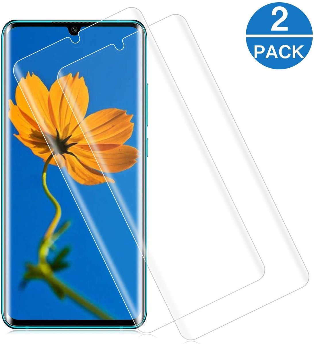 Screenprotector Glas - Tempered Glass Screen Protector Geschikt voor: Xiaomi Mi 9T - 2x