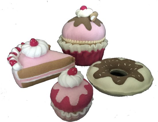 Speelgoed taartjes, gebakje, donut, cupcakes, stuks bol.com