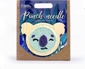 DIY-Kit Punch Needle Set - koala, d: 15 cm