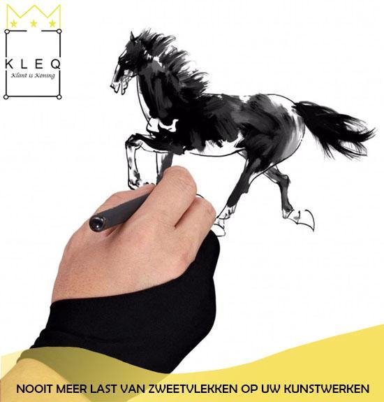 Kleq - Tekenhandschoen- Drawing glove - Digital Art - Teken Handschoen - Kleq