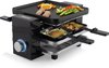 foto van Princess 162915 Gourmetstel - Raclette Piano Black 4 – inclusief 4 spatels - 4 personen