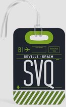 Kofferlabel – SVQ (Seville Spanje)
