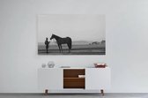 Schilderij - Rusten op het platteland — 100x70 cm