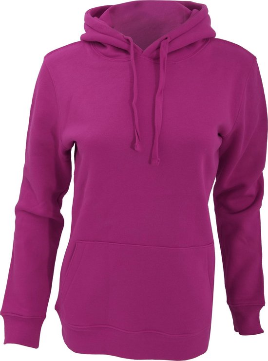 Russell - Authentic Hoodie Dames - Roze - S