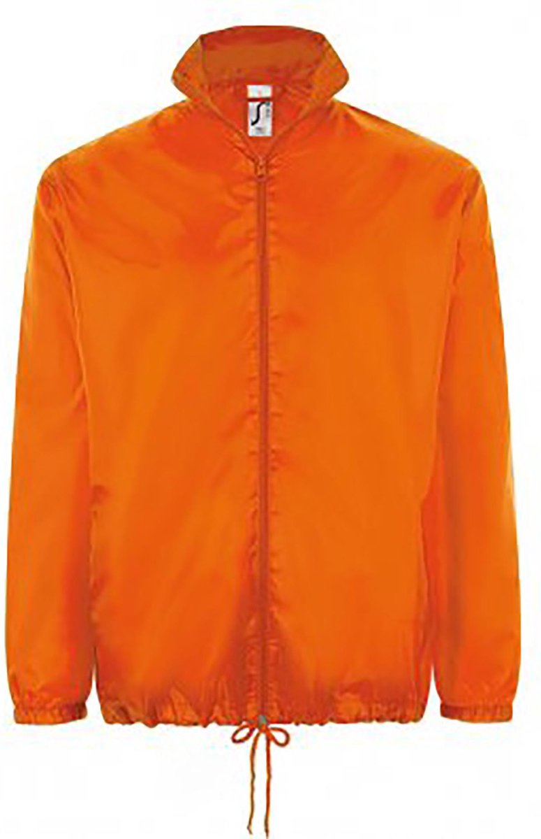 SOLS Unisex Shift Showerproof Windbreaker Jasje Oranje
