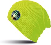 Result Winter Essentials Core Softex Beanie Hat (Flo Geel)