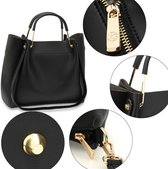 Anna Grace 3 Pieces Set Burgundy Women’s Fashion Handbags