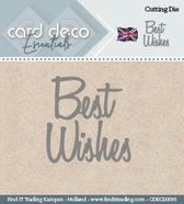 Card Deco Mal - Best Wishes