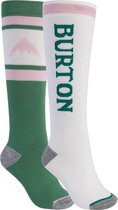 Burton Wintersportsokken - Maat 38-42 - Vrouwen - wit/groen/roze