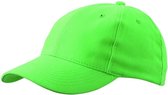 Myrtle Beach Volwassenen Unisex 6 Panel Low-Profile Cap (Kalk groen)